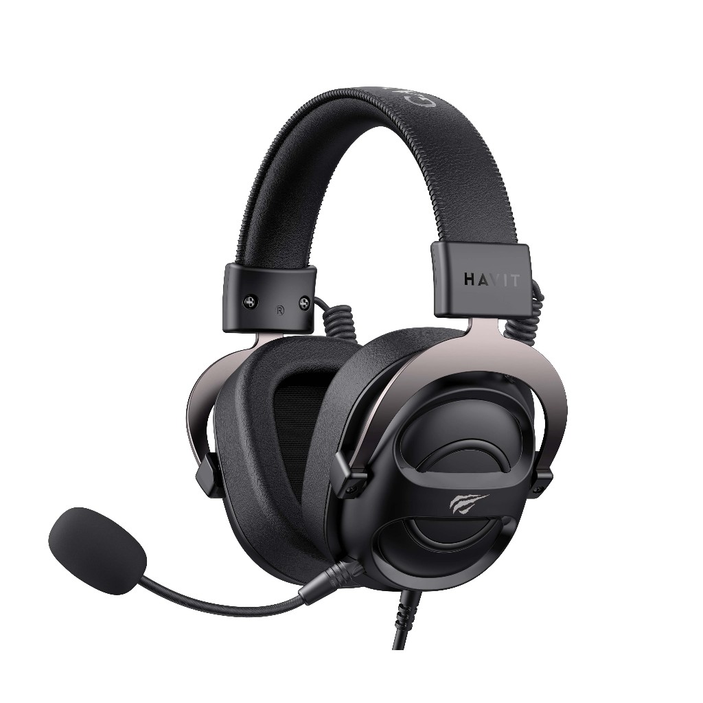 H2002E HAVIT Fone De Ouvido Headset Gamer com cabo P3 3.5mm, 7.1 Surround, para PS3/PS4/XBOX/PC - Preto e Verde