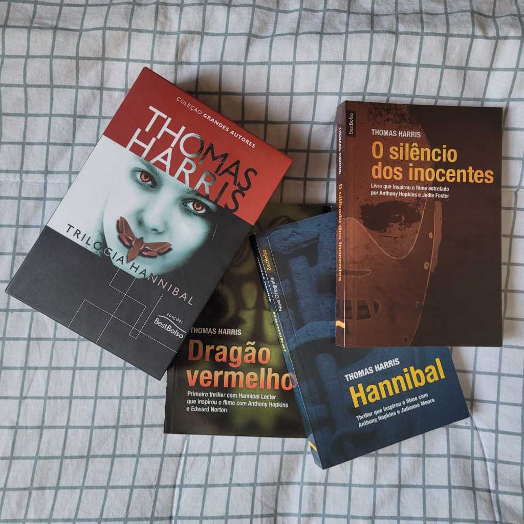 BOX TRILOGIA HANNIBAL LECTER - HANNIBAL, DRAGÃO VERMELHO E O SILÊNCIO ...