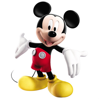 Adesivo vinil mickey minnie pluto casa do mickey pateta donald margarida 10X20CM decorativo parede