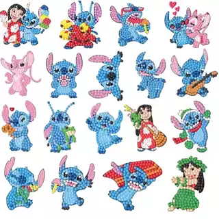 Kit de Pintura Infantil Diamante Dye Desenho Animado