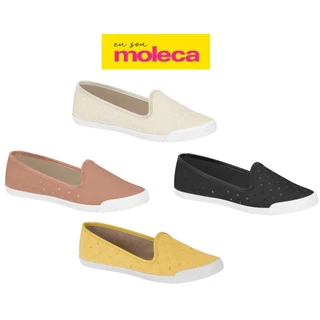 Sapatilha Feminina MOLECA Alpargatas Sider Original Lona/Napa PROMOÇÃO