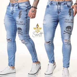 Calça Estampada Masculina X Blood Destroyed - Traje Urbano