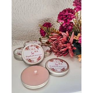 Mini Velas de 20g na latinha personalizadas
