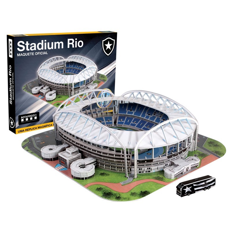 Maquete 3D Oficial Estádio Nilton Santos Botafogo