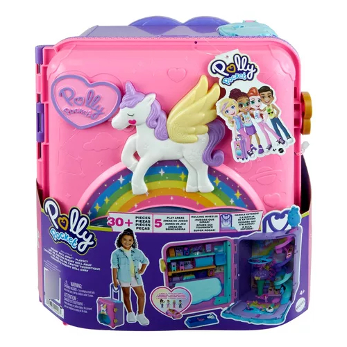 Food Truck 2 em 1 Da Polly Pocket - Mattel GDM20 - Noy Brinquedos