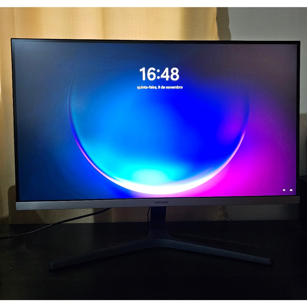 Monitor UHD Samsung 28 polegadas 4K, HDMI, DP, Freesync, UR550 Shopee
