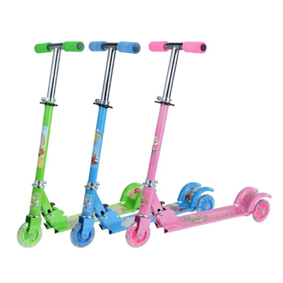 Triciclo Motoca Infantil Passeio com Empurrador Pedal Luz Som Capota  Importway BW-003 Azul - BEST SALE SHOP