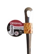 Escumadeira Oriente Original 25CM Artigos de Cozinha Inox Equipamento de Cozinha Louça Talheres Outros Decoração Cozinha