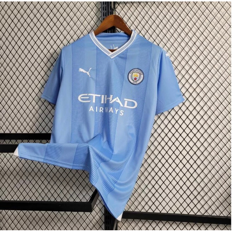 Camisa Manchester City I 21/22 Versão Jogador + Personalização Grátis -  Imports do vale