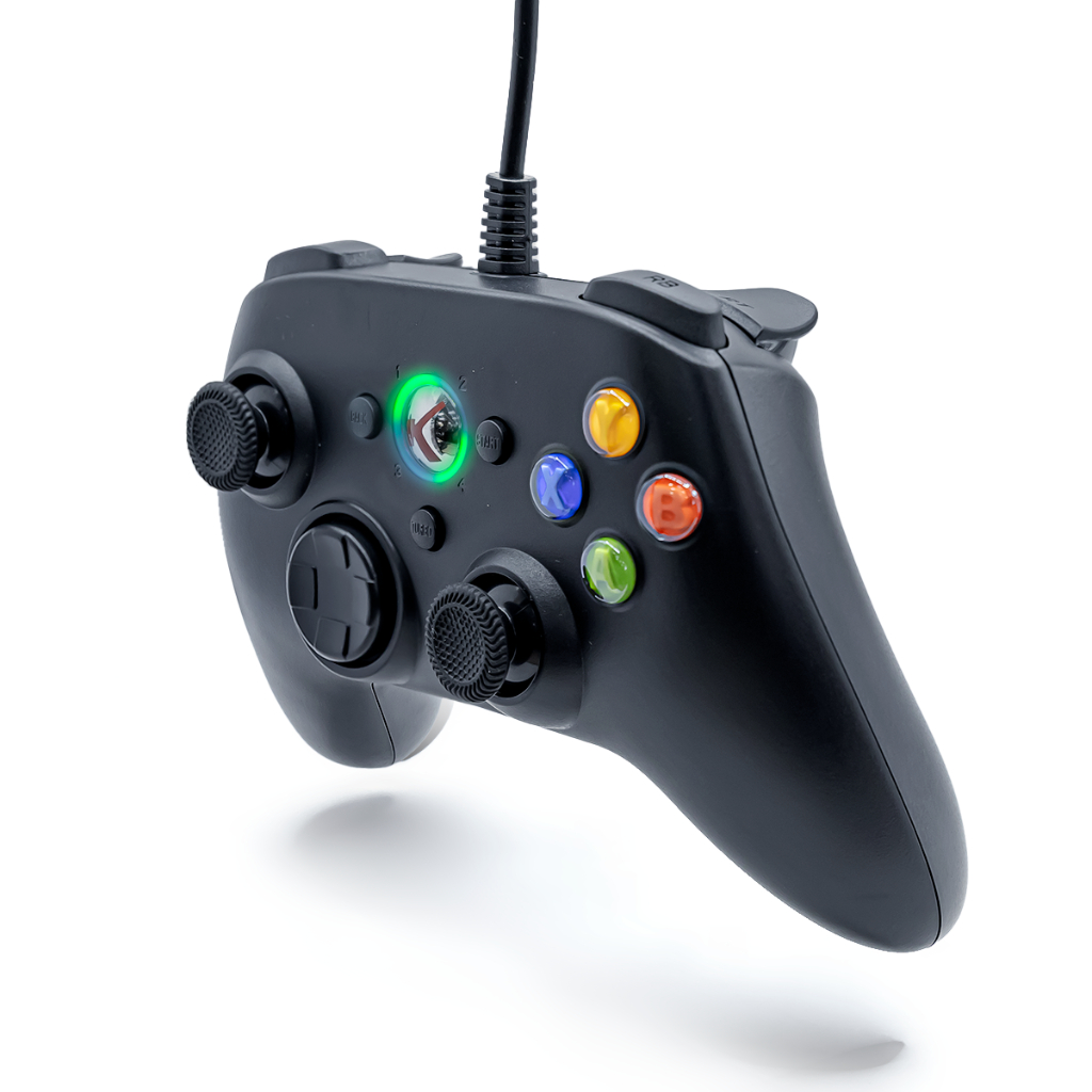 Controle Xbox 360 com Fio p/ PC - Jogabilidade Precisa e Confortável