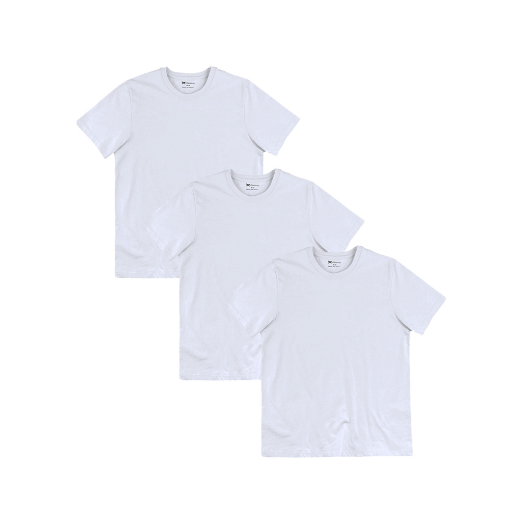 Kit com 3 Camisetas Manga Curta Masculina Hering 4fv2 | Shopee Brasil