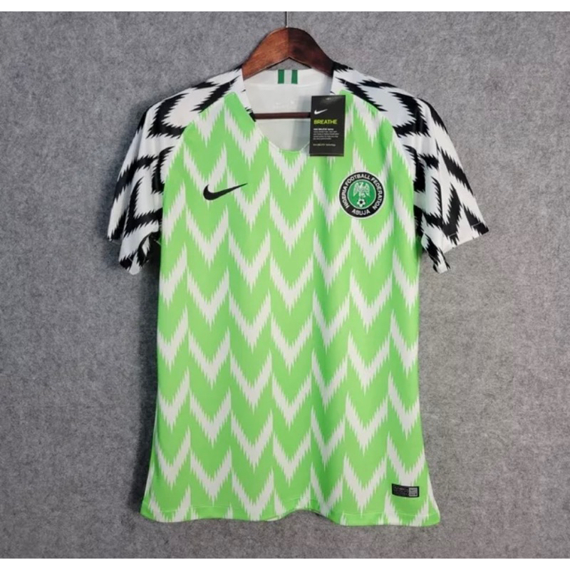 Camisa Camiseta do Time da Nigéria Verde 23/24