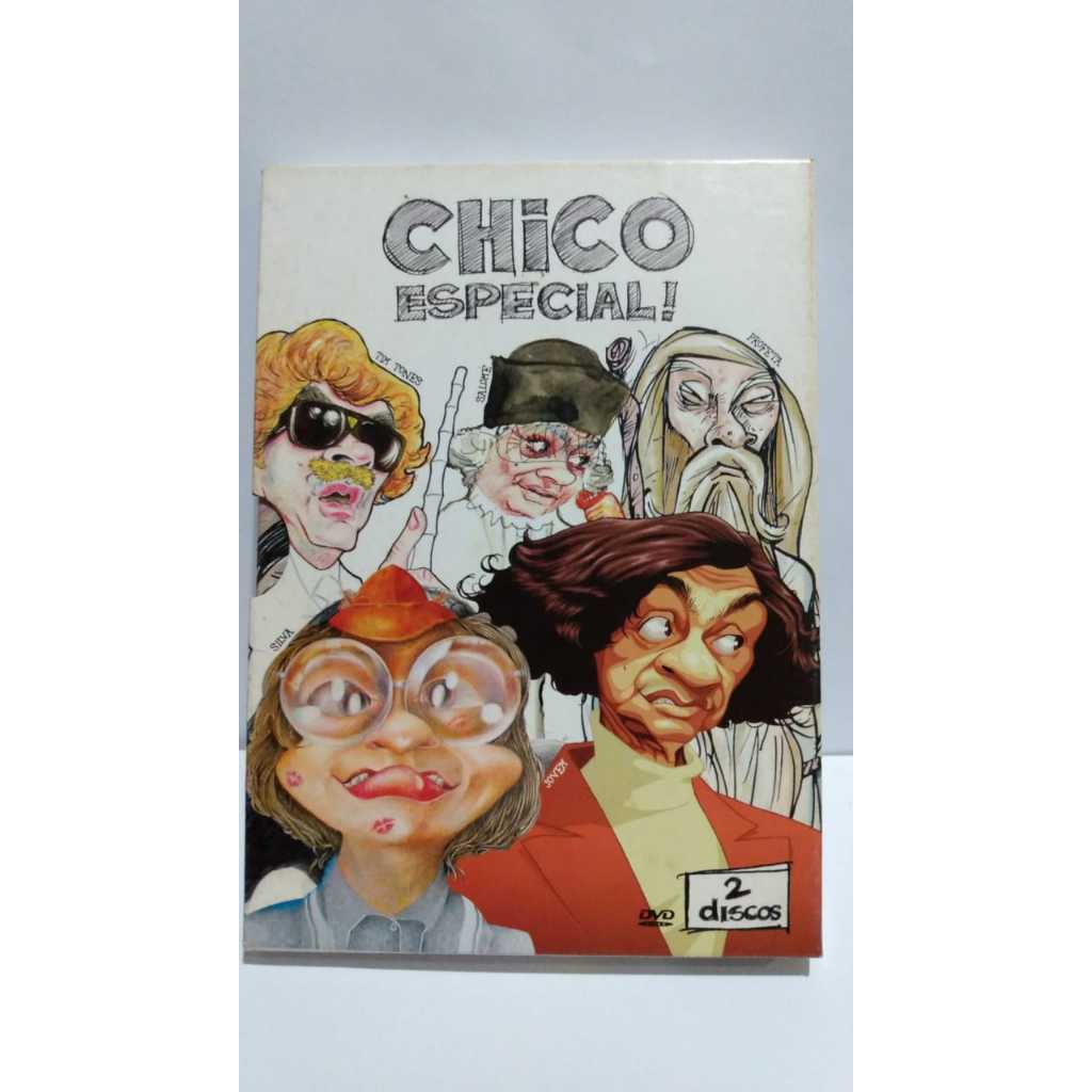 DVD Box Chico especial rede tv Globo Chico Anysio programa
