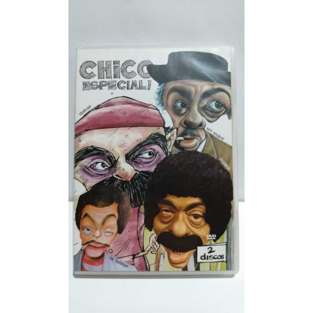 Box DVD Chico Anysio Especial Duplo Original Lacrado