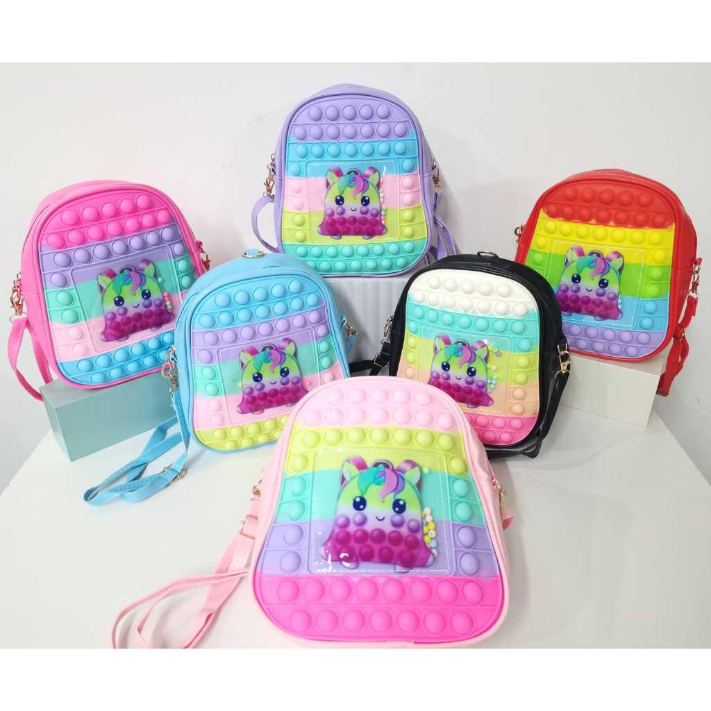 Kit mochila e estojo - pop play time huggy wuggy boneco tamanho