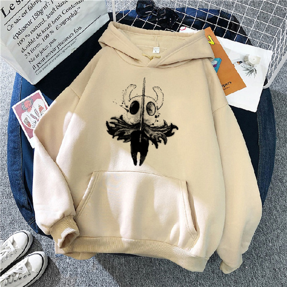 Blusa Moletom Com Capuz Unissex Hollow Knight Ghost Swordsman | Shopee ...