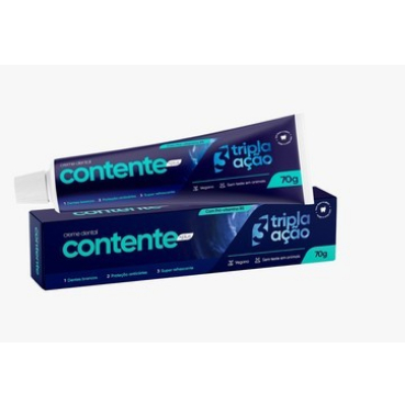 Creme Dental Contente Plus Tripla Ação - 70g
