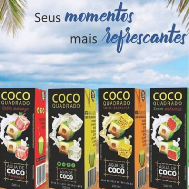 Gelo de Coco com Maracujá - Gelo de Coco com Maracujá