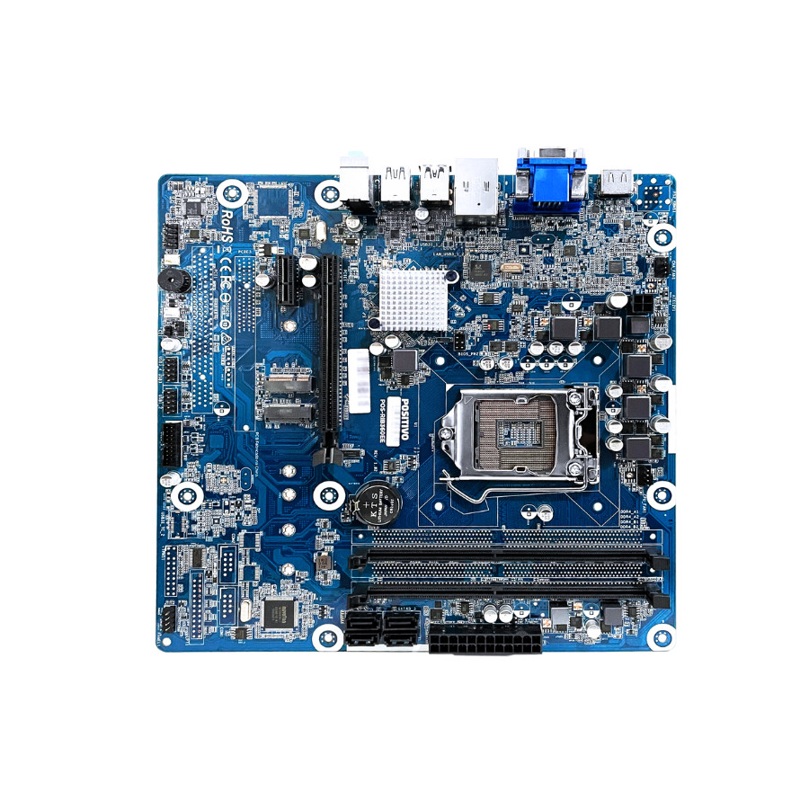 Placa Mãe Positivo Master D6200 POS-RIB360EE LGA1151 8º e 9º Geração DDR4 até 32GB com HDMI, DisplayPort e USB-C
