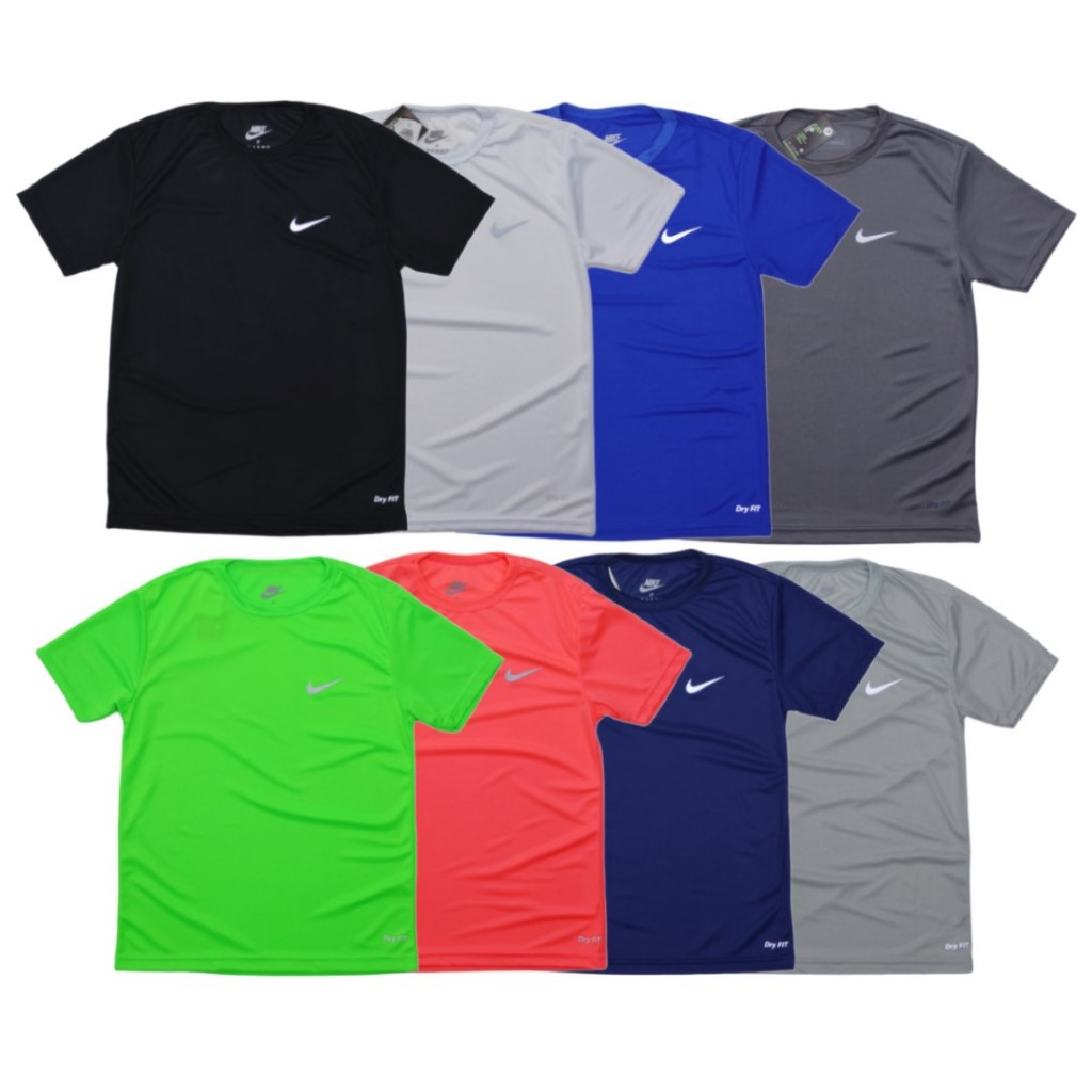 Camiseta Dry Fit para Treino Academia Esporte e Caminhada do Pequeno ao Plus Size Unissex