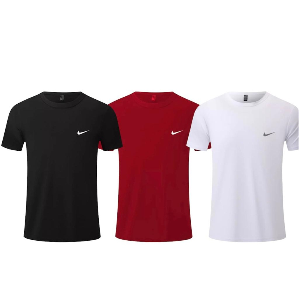 Kit 3 Camisetas Camisas Masculinas Dry Fit Academia Esportiva Treino