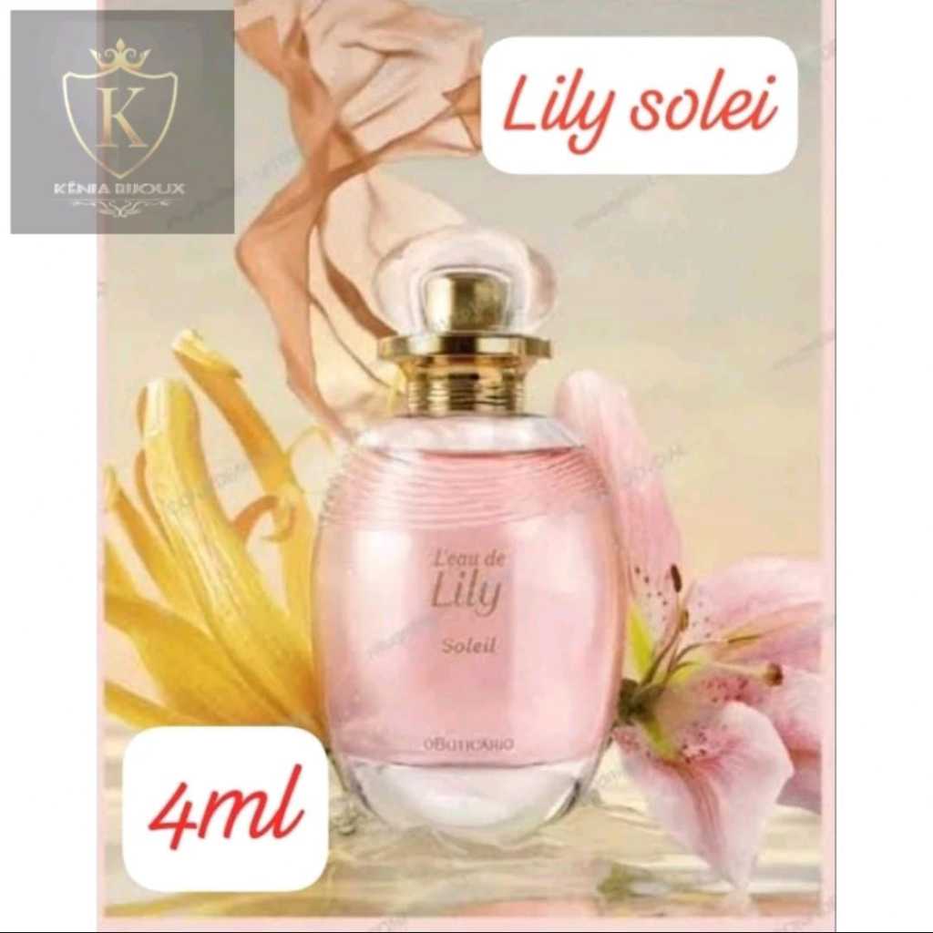 Demonstrado rL`eau De Lily Soleil Desodorante Colônia 4ml O