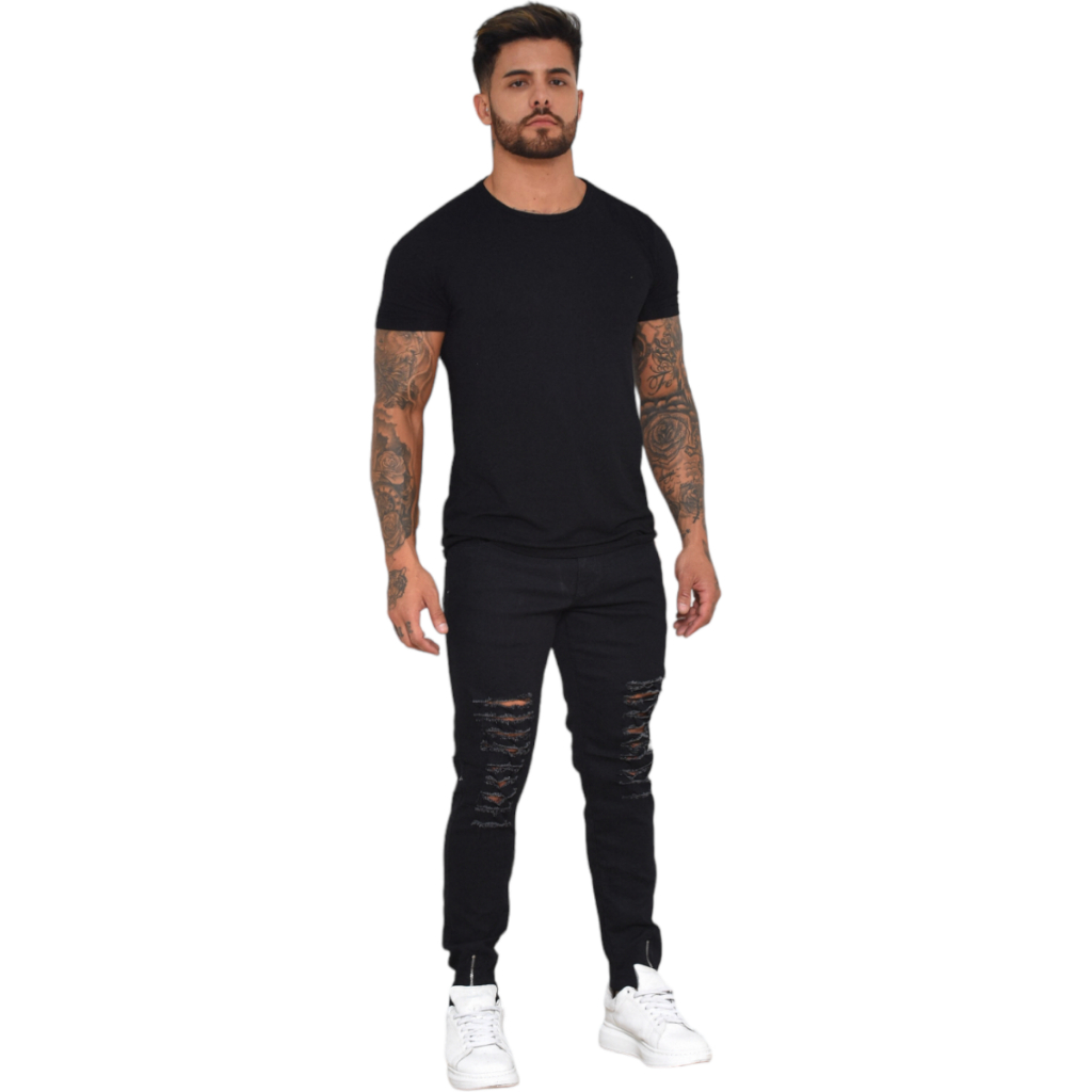 Calça jeans masculina hot sale barata frete gratis