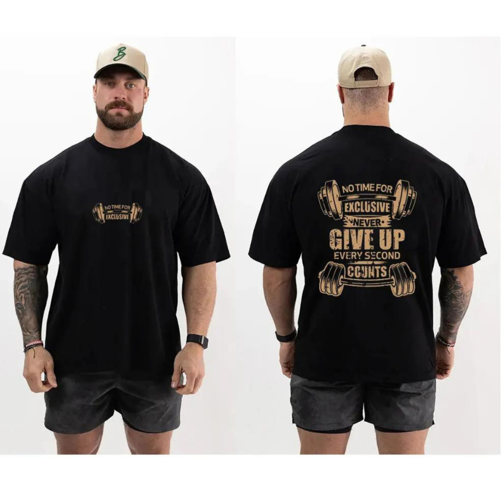 Camiseta Oversized Maromba Fitness Ginastica Top Lançamento