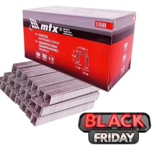 Caixa de Grampo para Grampeador Pneumático MTX 8mm 10mm 16mm
