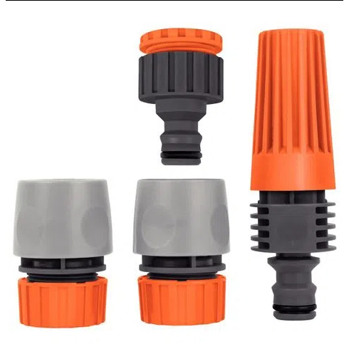 Kit Esguicho Engate Bico Mangueira 4 peças Tramontina