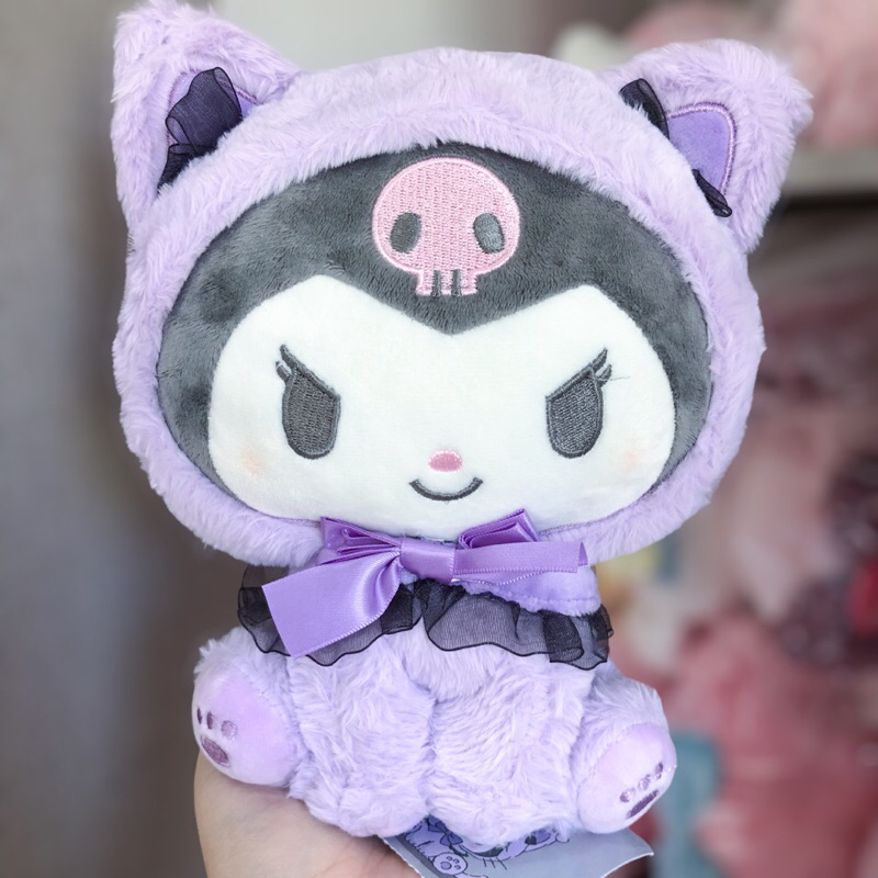 pelúcia kuromi neko original sanrio