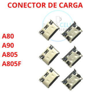 Kit Conector De Carga Sam A80 A90 Tipo C