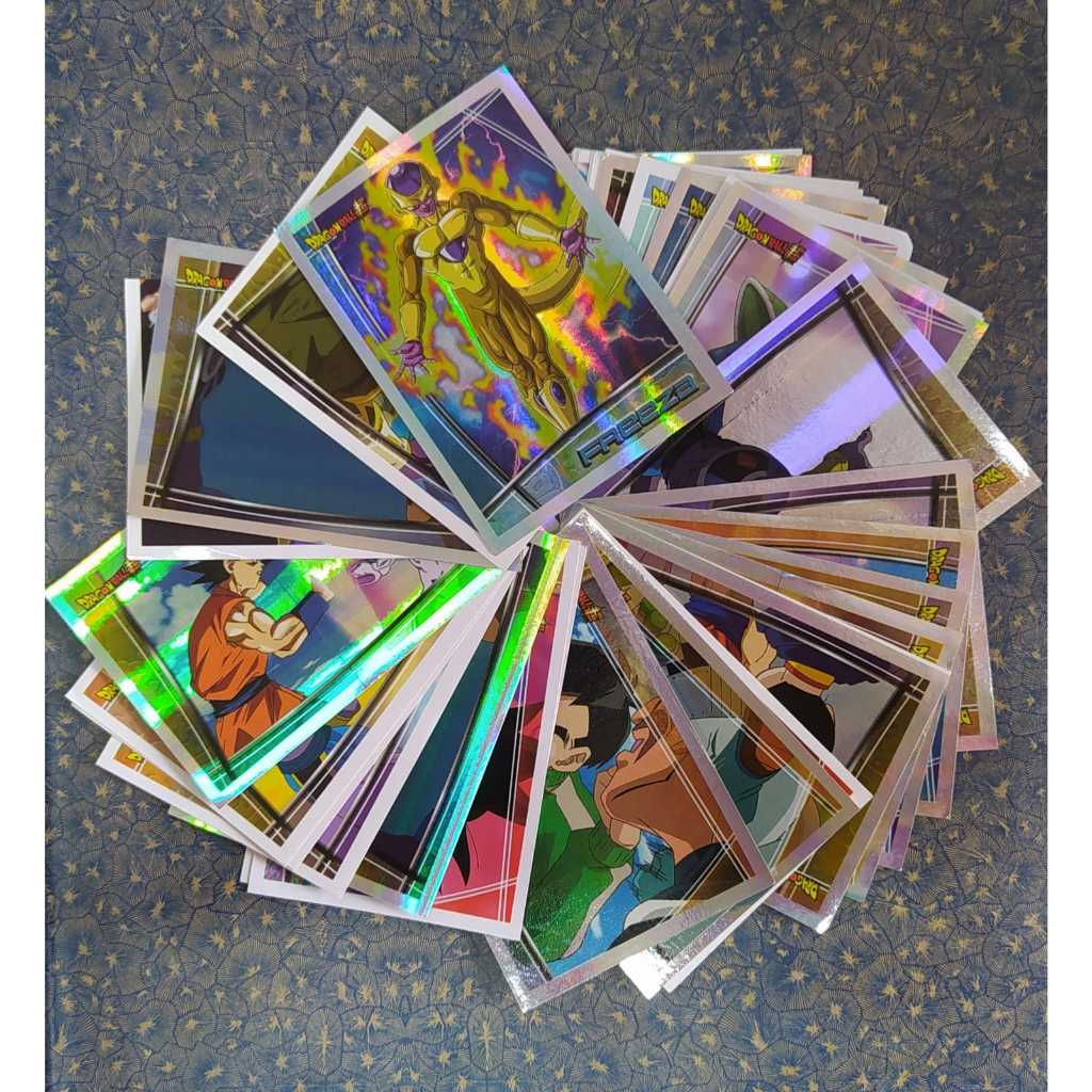 Coleção Avulsa Figurinhas Holográficas Dragon Ball Super / Panini