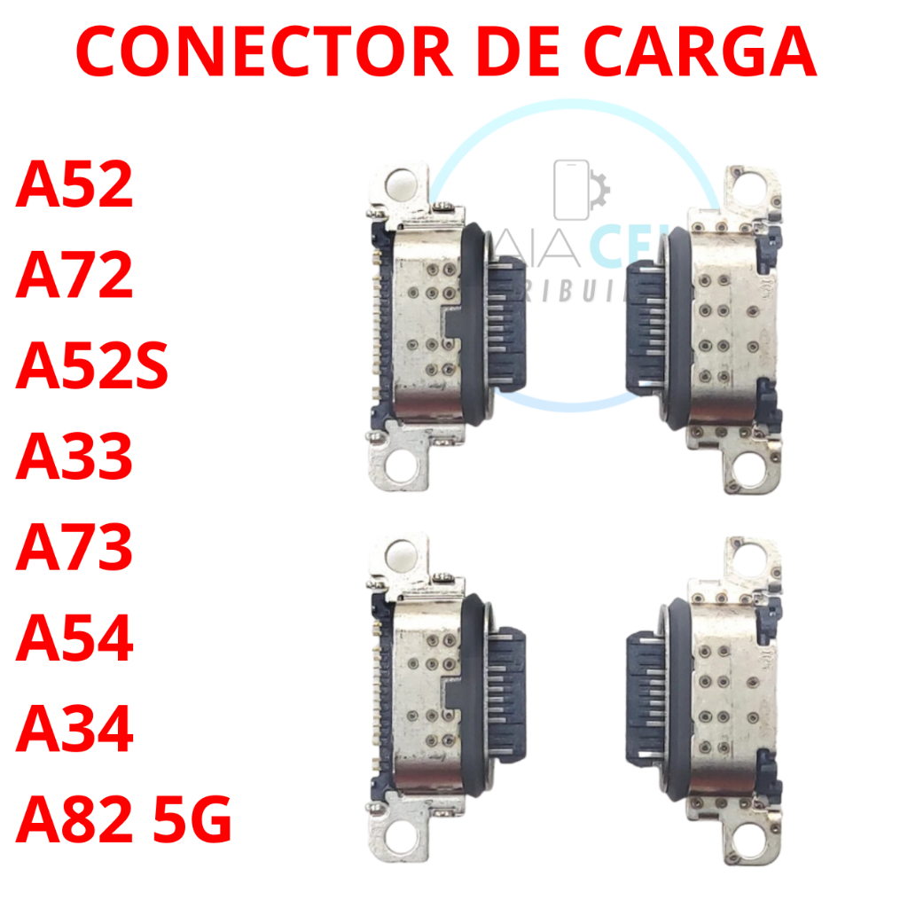 Kit Conector De Carga Sam A52 A72 A54 A73 Tipo C