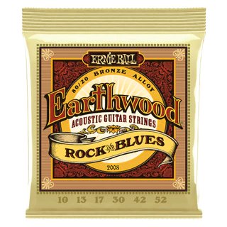 Encordoamento Ernie Ball Violão Aço 010 Earthwood 2008