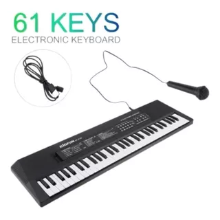 Teclado Eletrônico Órgão 61 Teclas Bf-6138 Musical Profissional