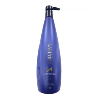 Aneethun Profissional Shampoo Hidratante Linha A com Silicone Tutano e Queratina 1litro