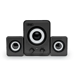 Caixa de som PC 2.1 Bass Para Notebook Computador