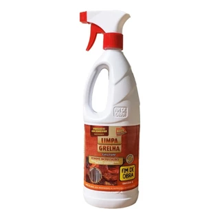 Limpa Grelha 500 ml, limpa fogão Inox, Limpeza Espeto Inox, máquinas de frango, Desengordurante Uso Domiciliar Forno Churrasqueira Exaustor