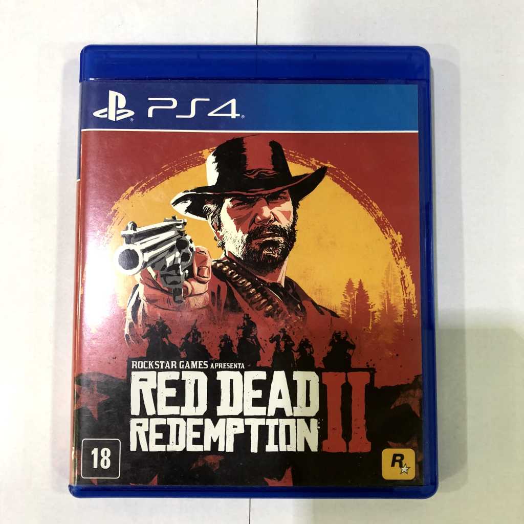 Jogo Red Dead Redemption 2 PS4 Mídia Física Com Nota Fiscal