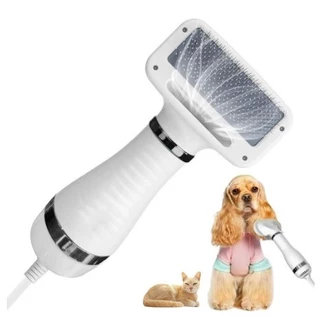 Escova Secadora Pet - Seca Remove Pelos Cachorro Coelho Gato 110v