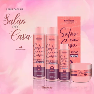 Kit Capilar Salão em Casa - Rhenuks Cosméticos com 4 itens