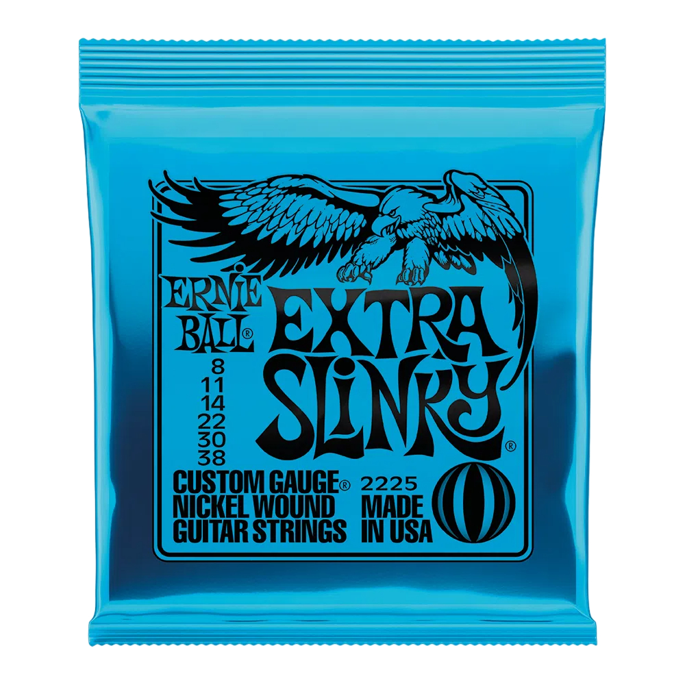 Encordoamento Guitarra 008 Ernie Ball Extra Slinky 2225