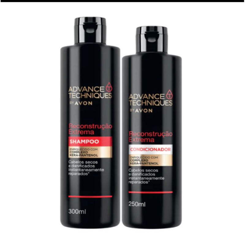 kit shampoo e condicionador Advance techniques AVON PROMOÇÃO 29,99 ...