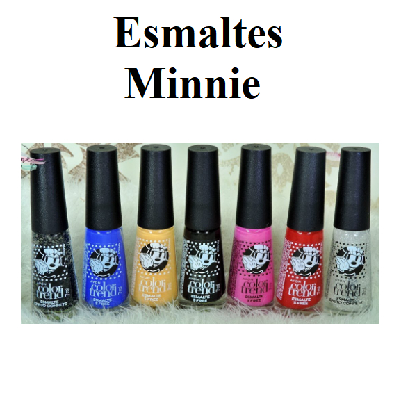 Esmalte Minnie Avon Color Trend Disney 7ml cada | Shopee Brasil