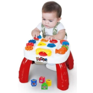 Mesa Didatica Play Time Atividades Pedagogicas Educativas Cotiplas 2390 Vermelha