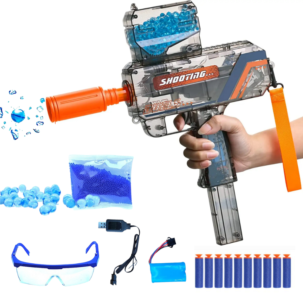 Armas brinquedo nerf metralhadora pilha