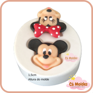 Molde de Silicone BISCUIT CONFEITARIA MICKEY/MINEIE