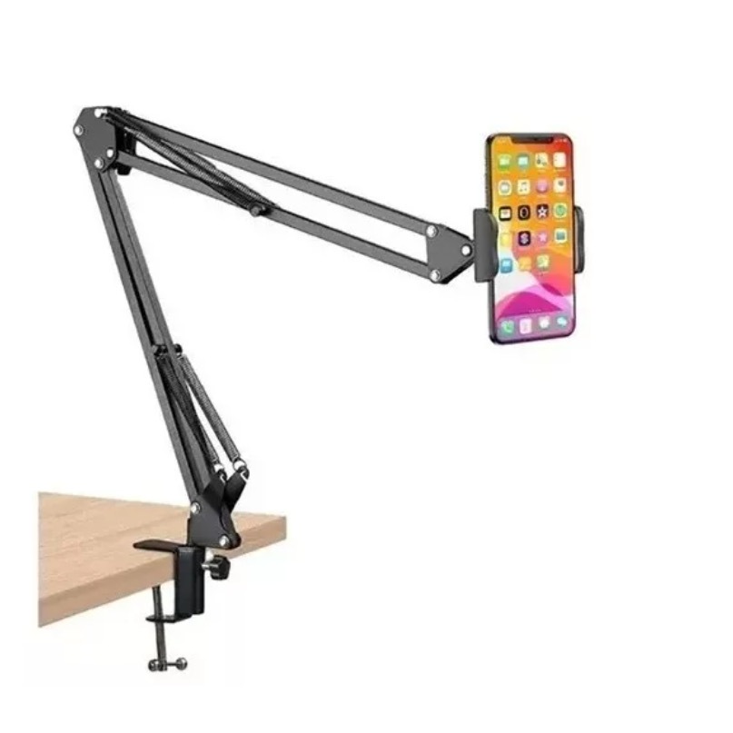Suporte Para Cama E Mesa Articulado Universal P/ Cel