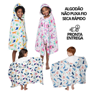 Franco Barbie Kids Poncho toalha com capuz de  praia/piscina/banho/acampamento 61 cm x 55,88 cm, saída de algodão  absorvente, (produto 100% oficial licenciado pela Barbie), grande :  : Brinquedos e Jogos